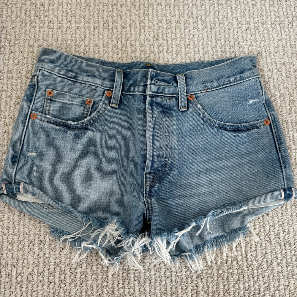 Levi 501 shorts.